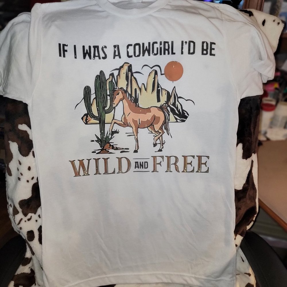 5 Pack Wild And Free Womens White Short Sleeve T-Shirt
